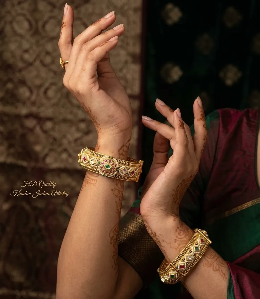 Kundan Heritage Bangles