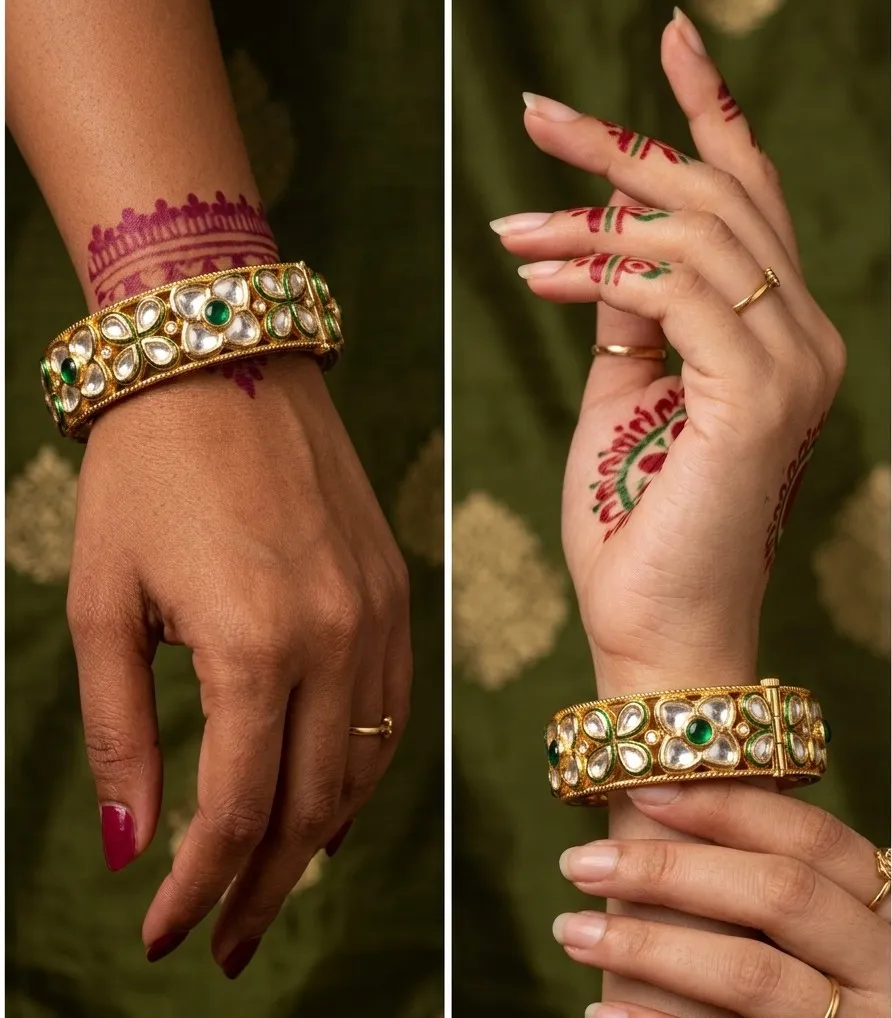 Kundan Bangles