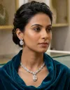 Diamond Pendant American Diamond Necklace