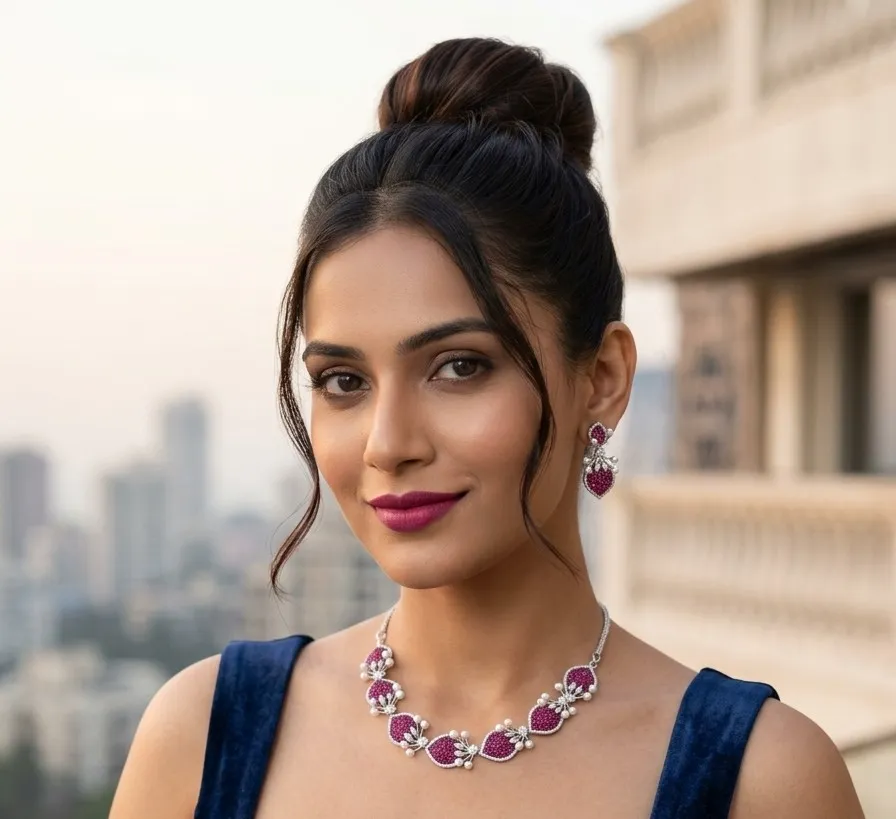 Ruby And Pearl Majestic Petal Set